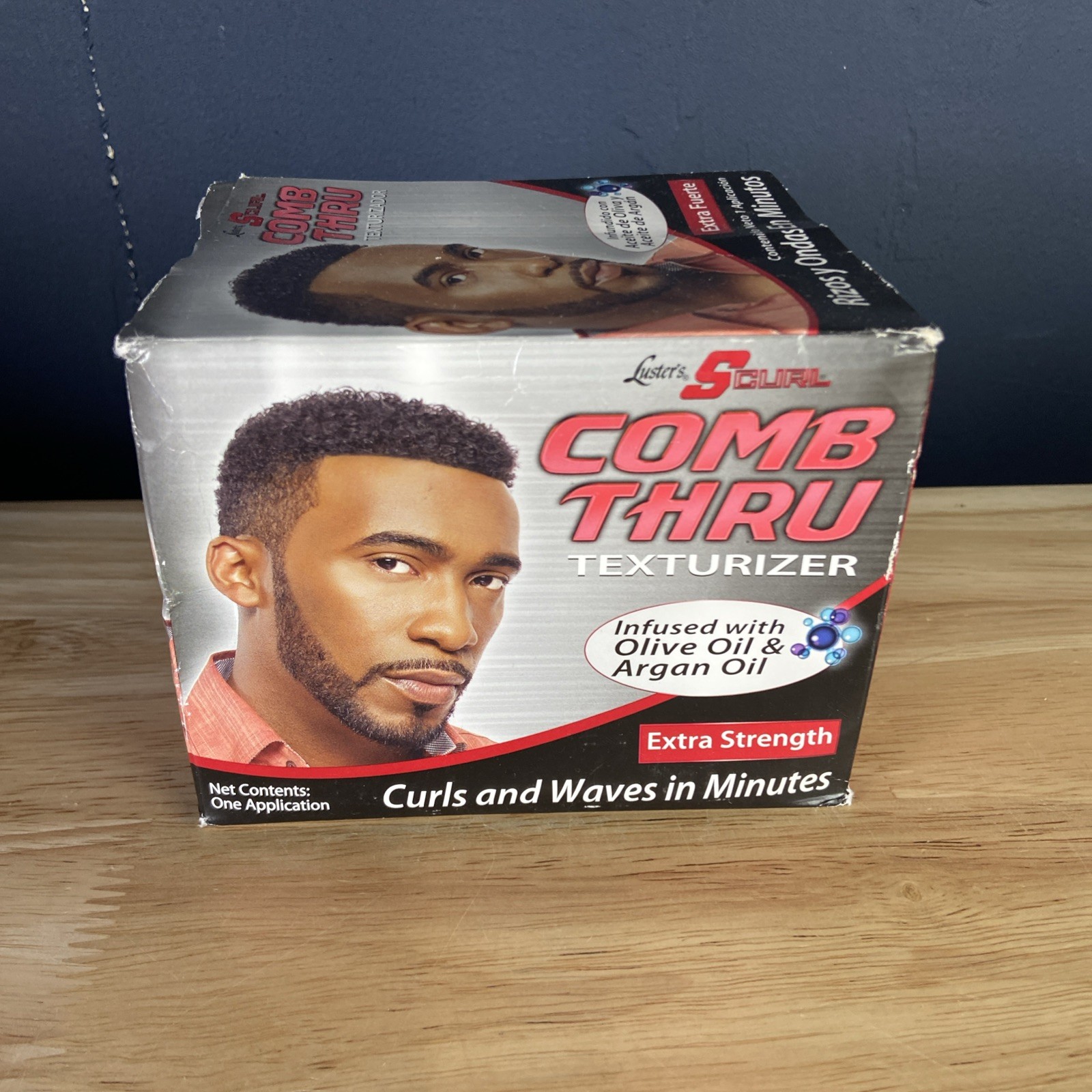 Luster’s SCurl Comb Thru Texturizer Kit (Extra Strength)