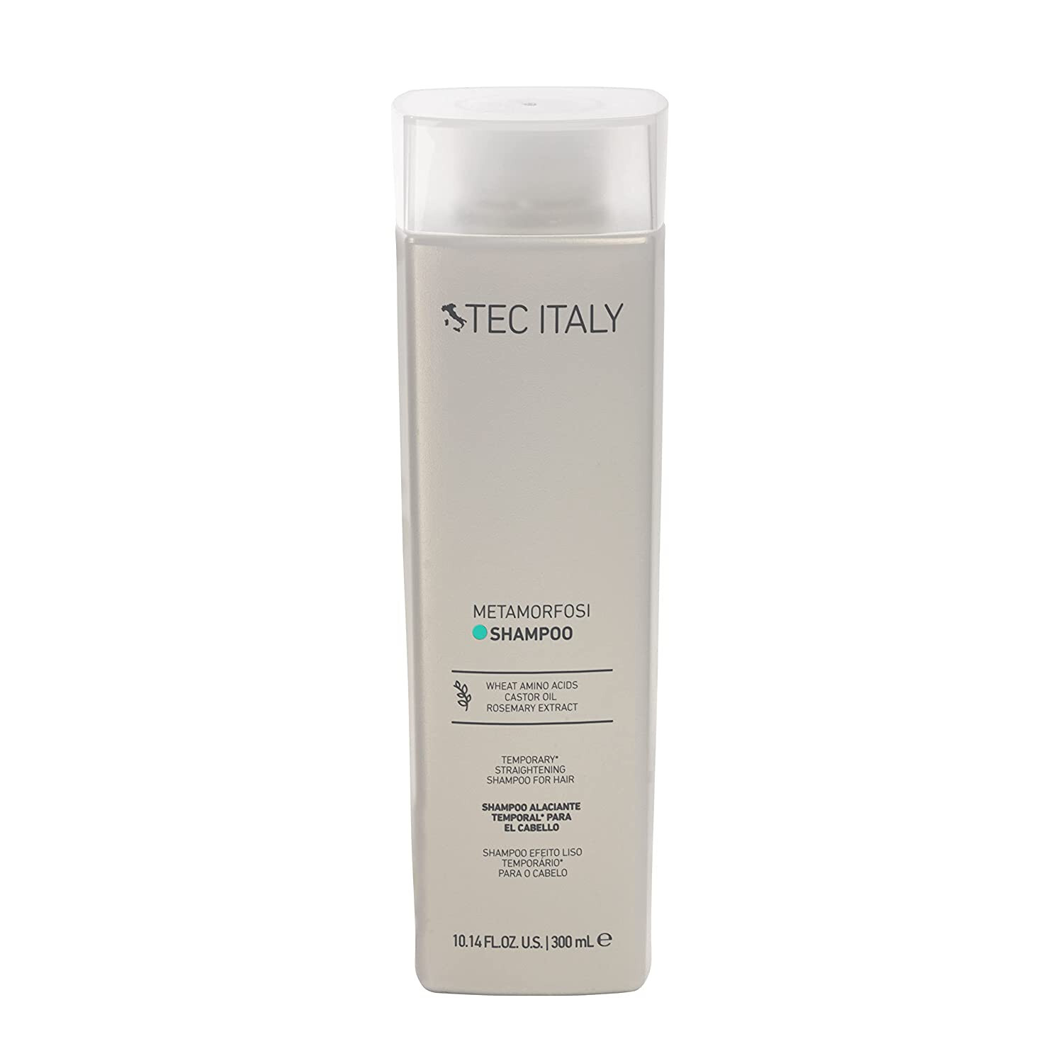 Tec Italy Metamorfosi Temporary Hair Straightening Shampoo 10.1 oz – 3 Pack