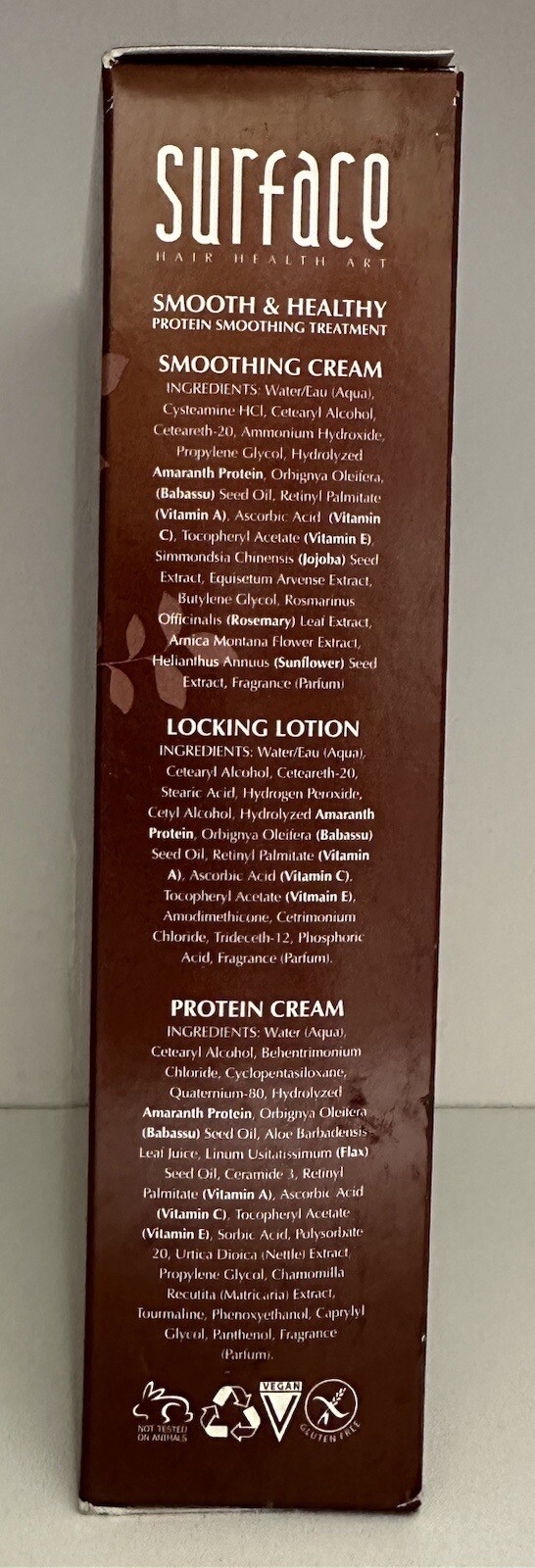 Surface Smooth & Healthy Protein Smoothing Treatment KIT