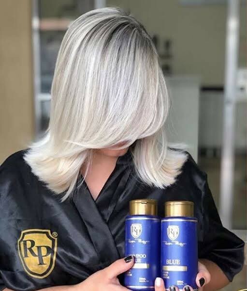 Robson Peluquero Blue Toner 1 LT Treatment Rp Pearl Luminous Hair Toning – 34 Oz