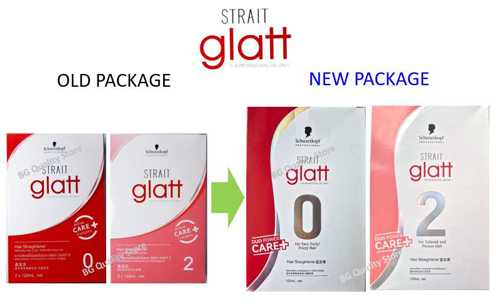 Glatt Hair Straightening Cream 120ml 0 Formula For Very Curly Frizzy Strong Hair