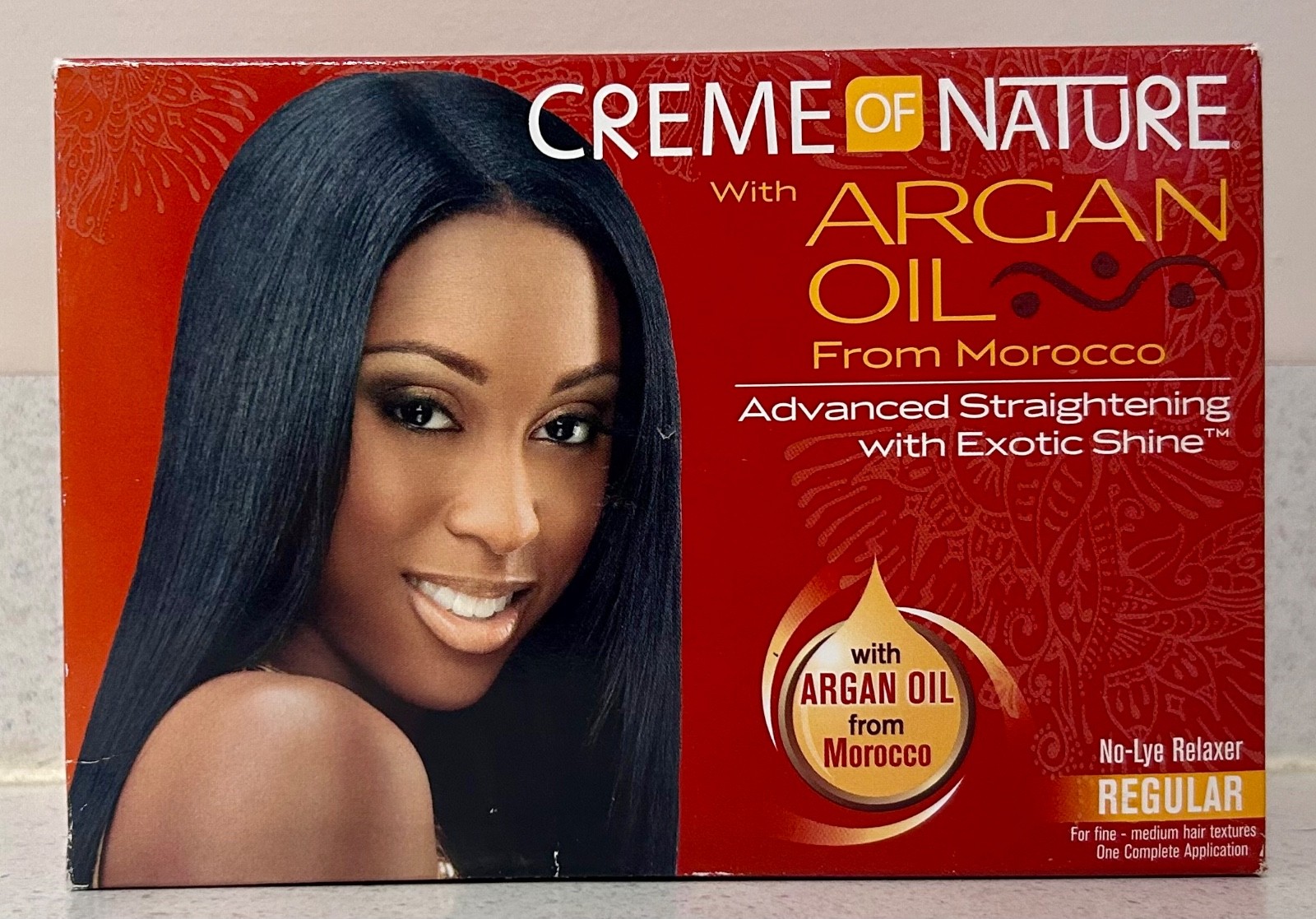 Creme Of Nature With Argan Oil Relaxer- SUPER Advanced Straightening Cream