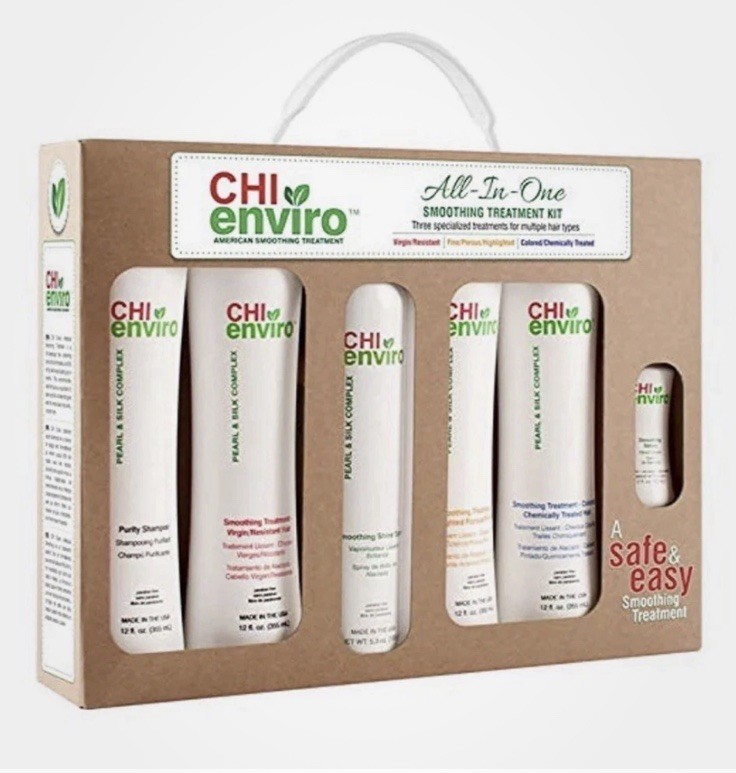 CHI Enviro All In One Smoothing Treatment Kit for Colored, Virgin, & Highlighted