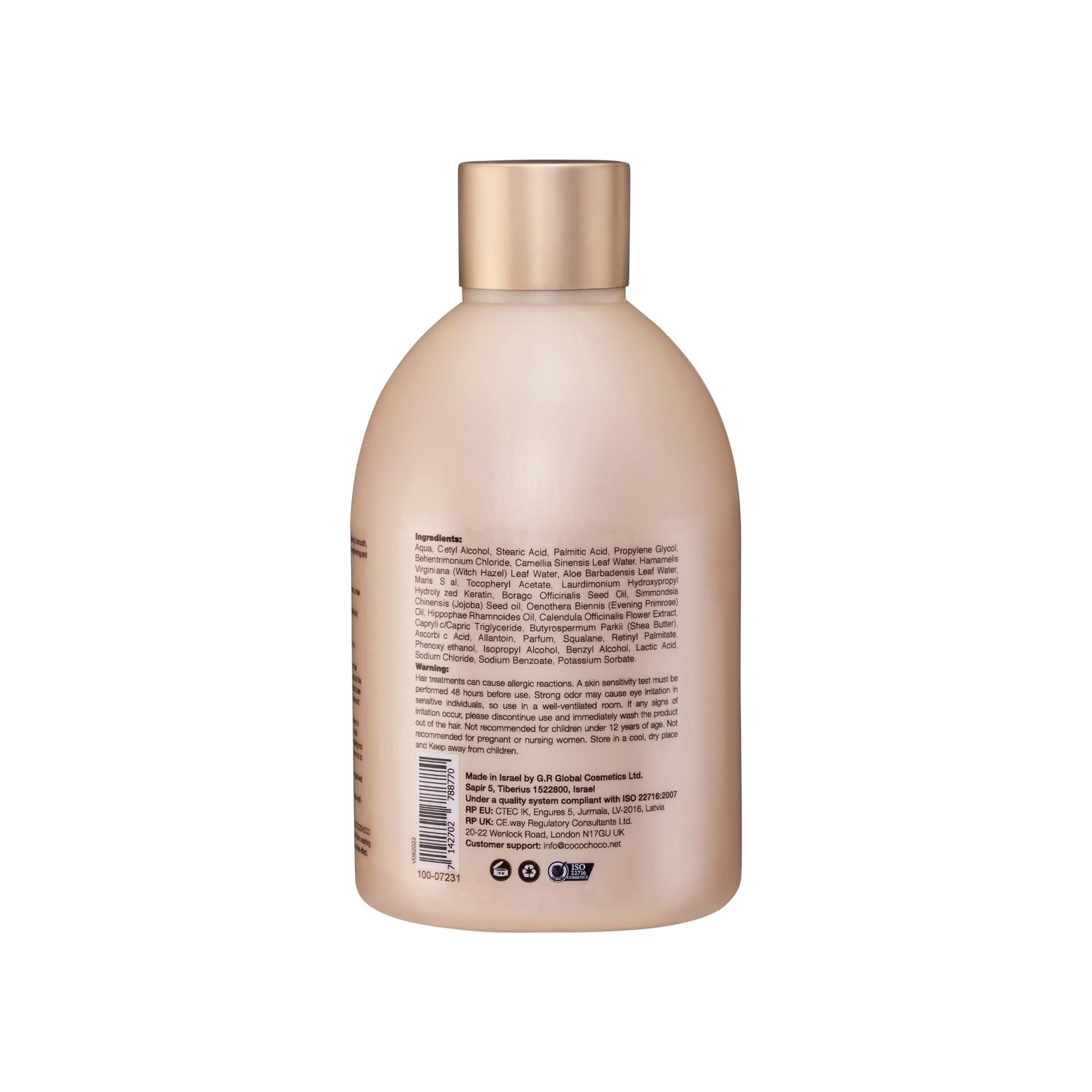 Brazilian Keratin Hair Treatment 8.4 fl oz – Formaldehyde Free, Smoothing, Frizz