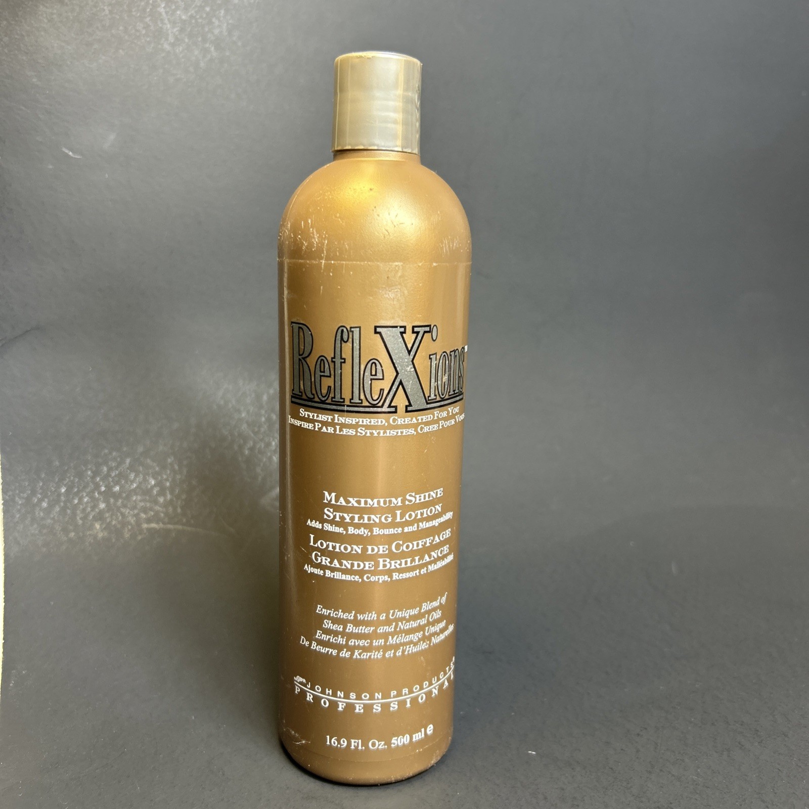 Reflexions Maximum Shine Styling Setting Lotion Johnson Company 16.9 oz. NOS