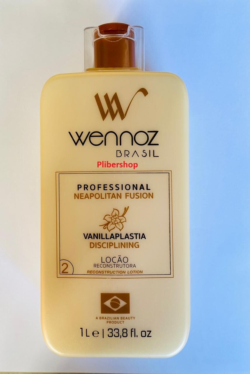 Wennoz Vanillaplastia Disciplining Napolitan Fusion 2x 33.8 Fl.Oz straightening