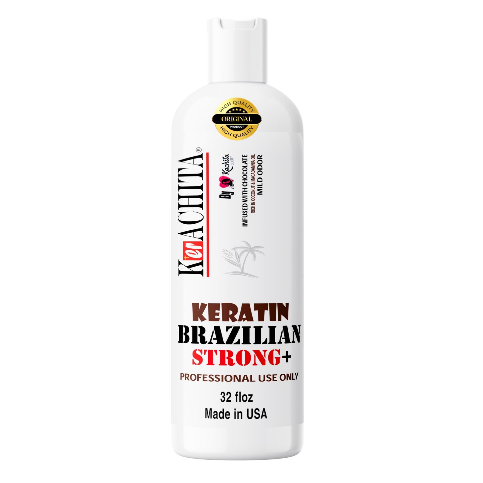 KERACHITA Brazilian Keratin Chocolate Extra 31.99 Fl Oz (Pack of 1), Brown