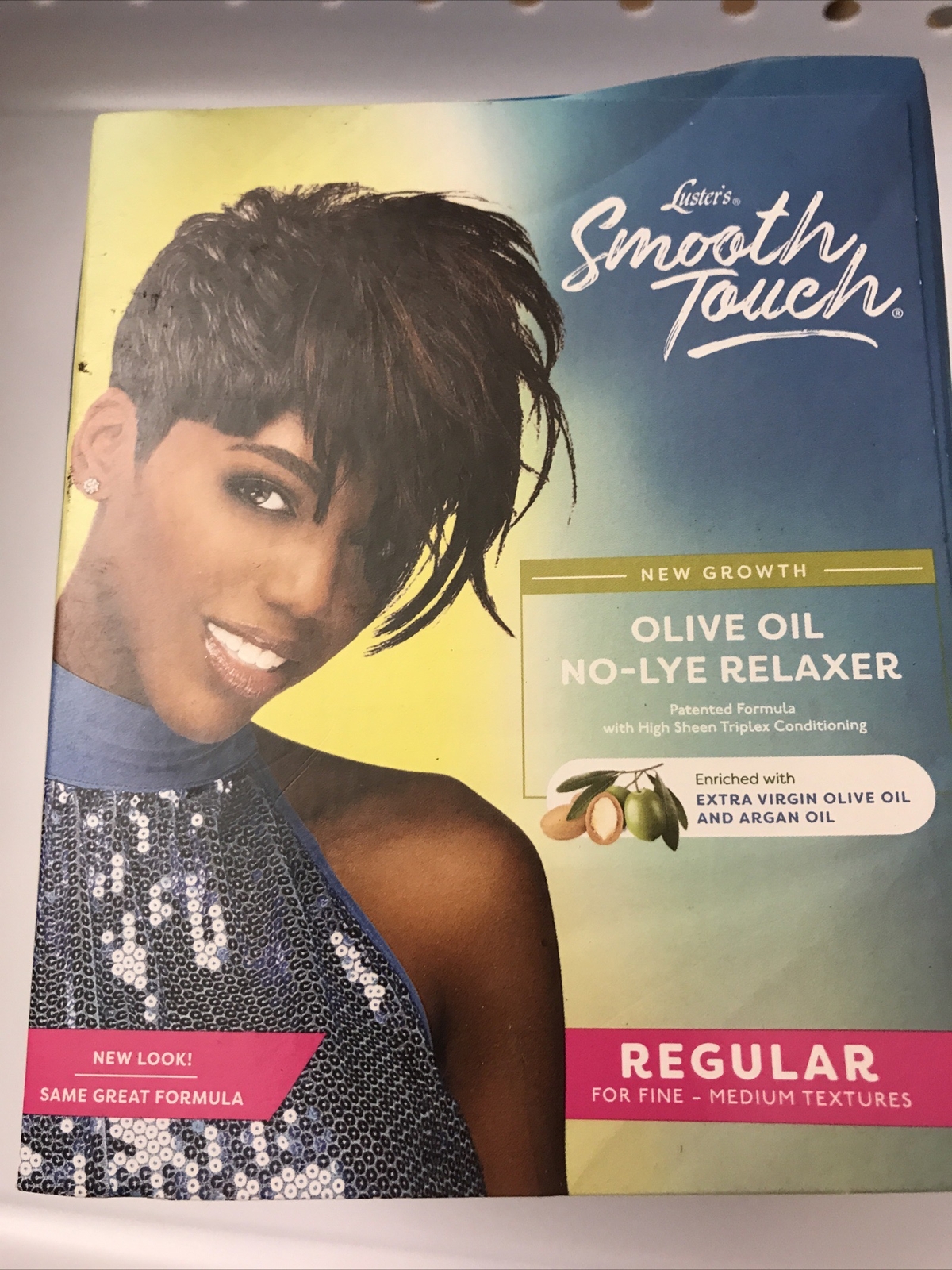 Luster’s Pink Smooth Touch Olive Oil No Lye Relaxer – High Sheen Regular