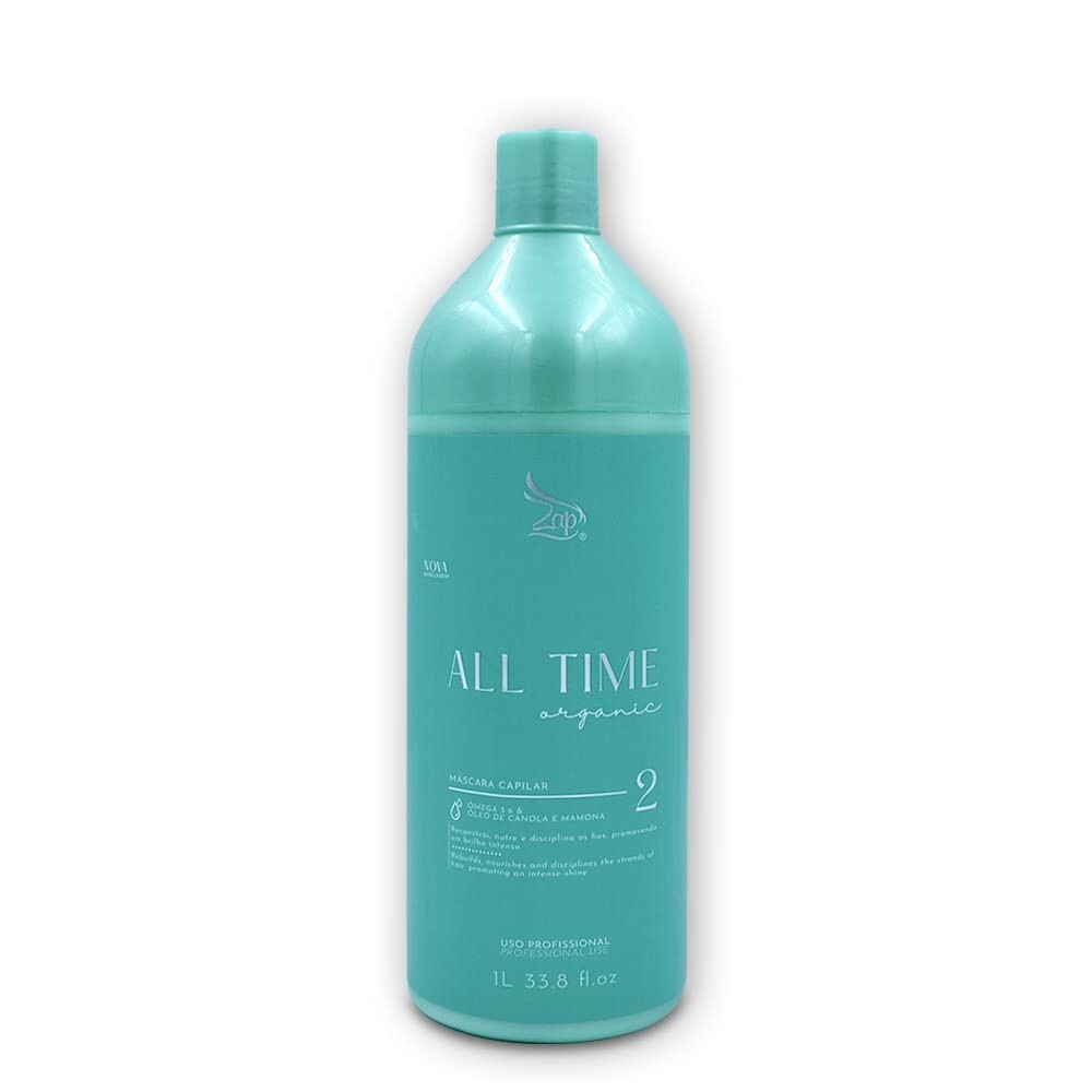 ZAP ALL TIME ORGANIC HAIR SMOOTHING TREATMENT SET – 1L /33,8fl/Oz.