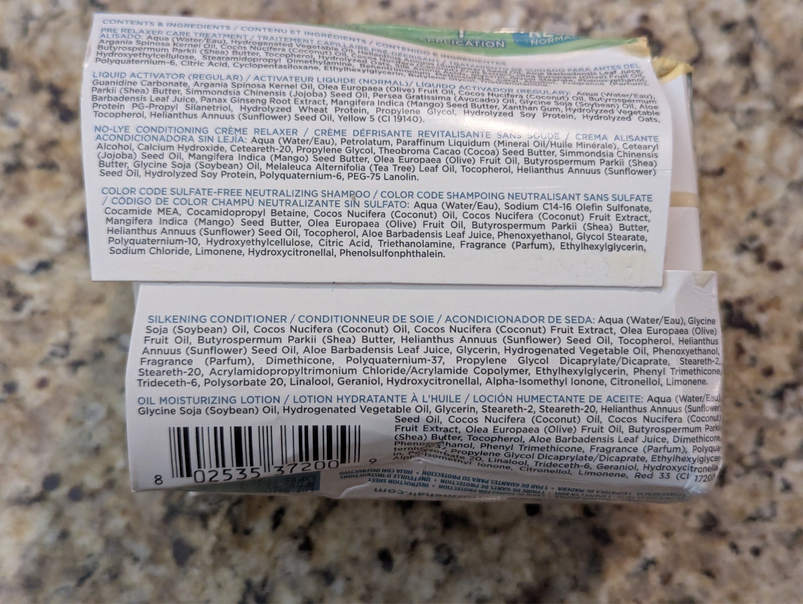 Just For Me Children’s No-Lye Conditioning Crème Relaxer Kit
