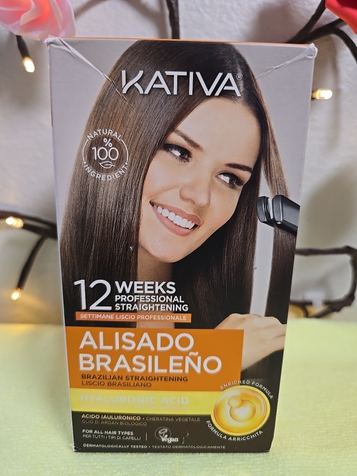 Brazilian Straightening Kit, 12 Weeks of Home Use Professional Straightening,…