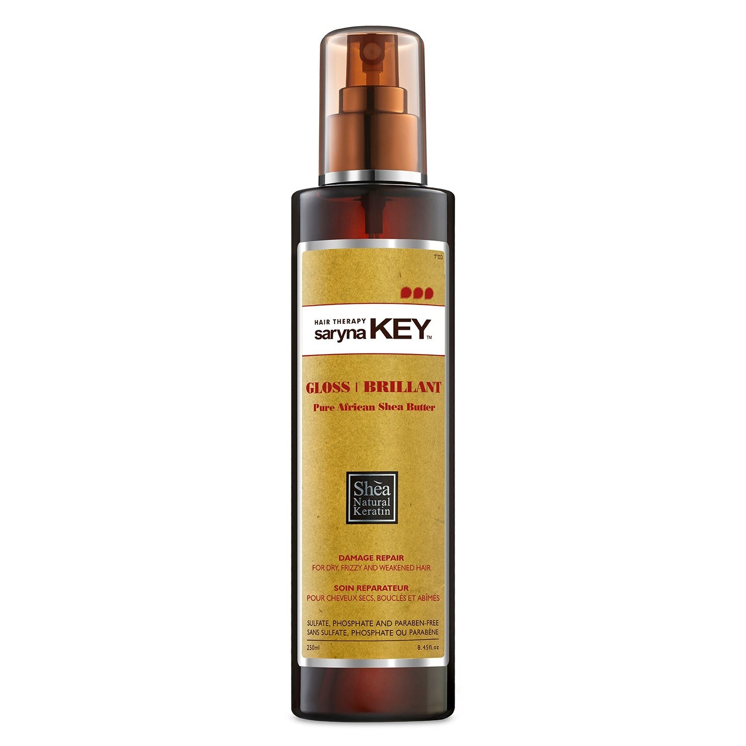Saryna Key Damage Repair Spray Gloss 250 ml / 8.45 fl.oz