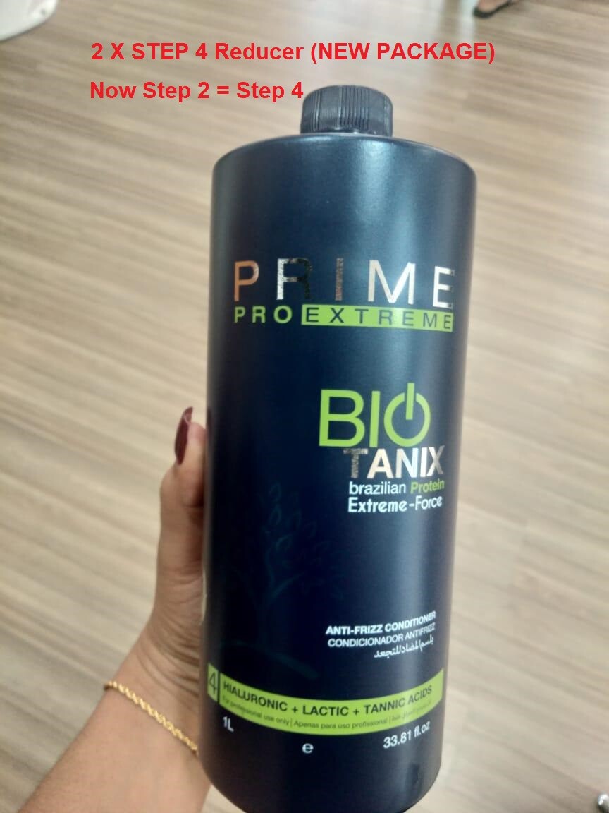 Treatment Keratin BIO TANIX PRIME EXTREME free FORMOL STEP 2 ACTIVE 2 X 34OZ