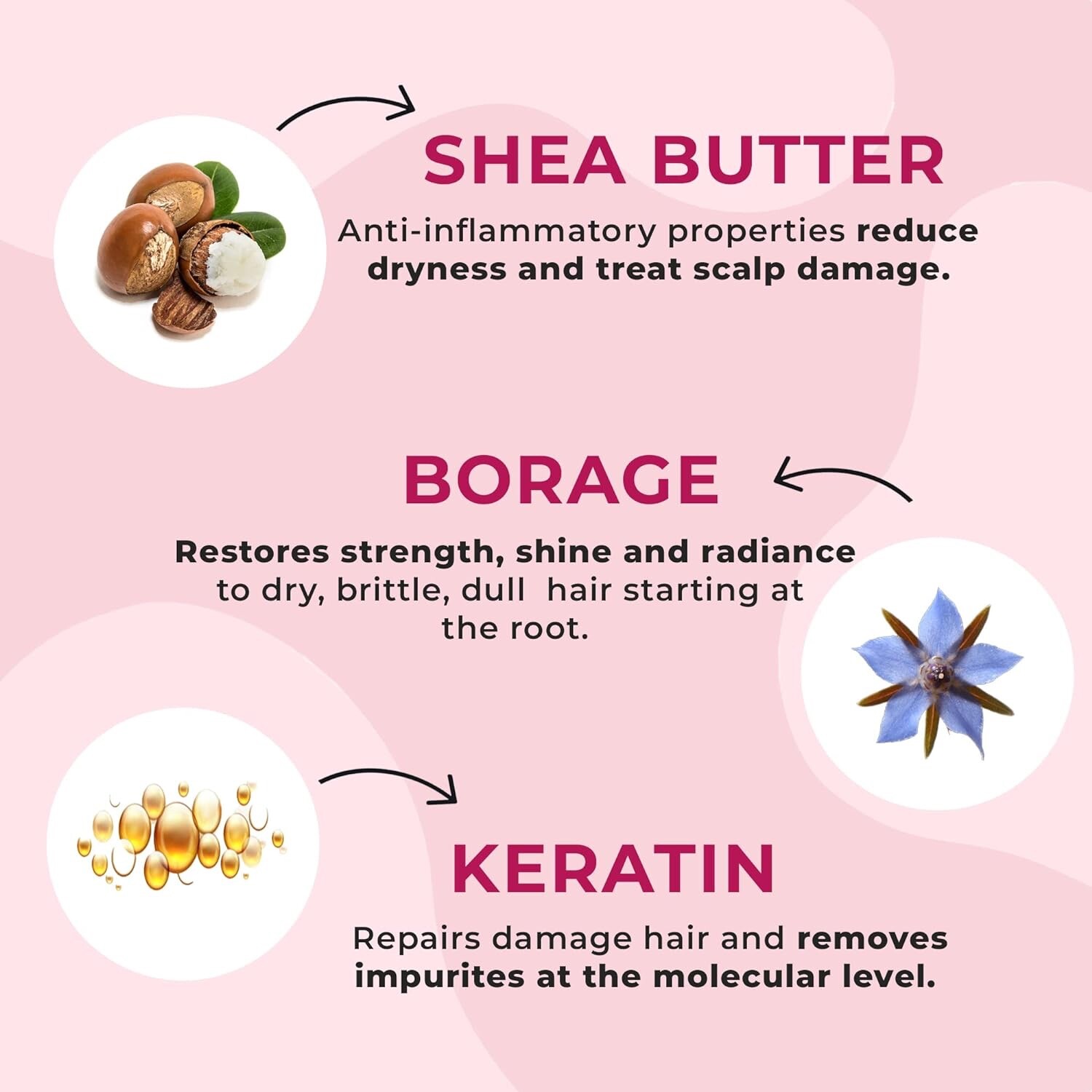 Kashmir Keratin hair mask Ceramic Mask For All Types of Hair 16 fl.oz