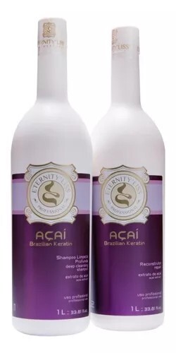 ETERNITY LISS-BRAZILIAN KERATIN HAIR TREATMENT KIT AÇAI PROFESSIONAL 2X1L/34 Oz