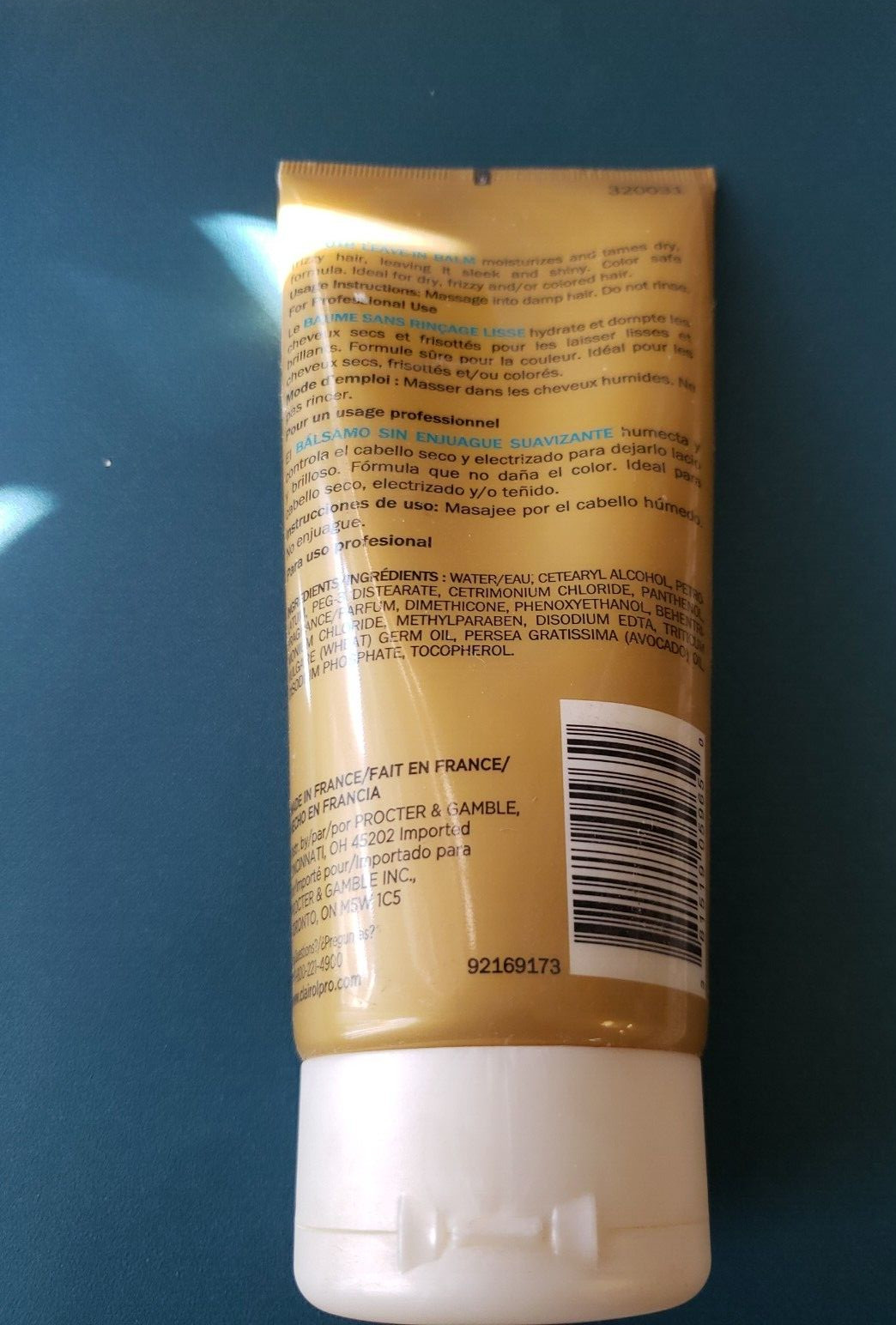 CLAIROL Professional Pro 4 Plex SMOOTH Leave-in Balm, Tame Frizz, 6.7 oz