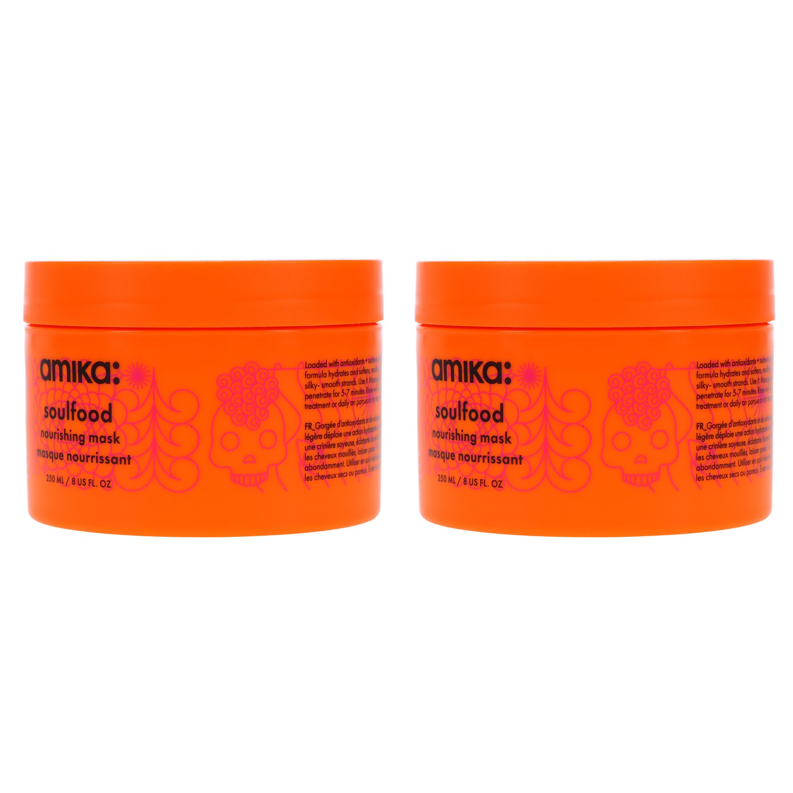 Amika Soulfood Nourishing Mask 8 oz 2 Pack