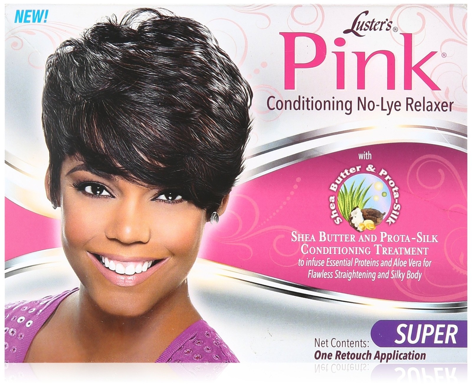 Luster’s Pink Conditioning No Lye Relaxer Super Strength, 1 application (Sealed)