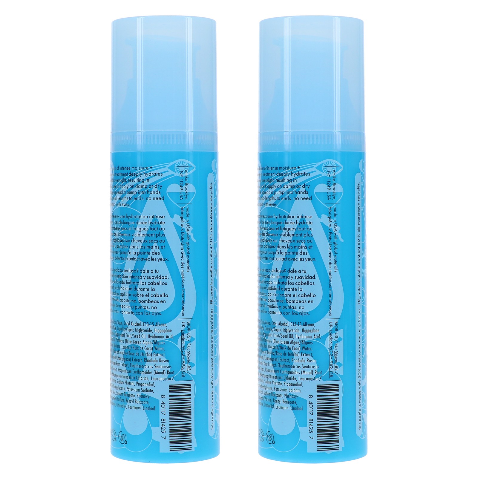 Amika Dream Routine Overnight Hydration Treatment 3.3 oz 2 Pack