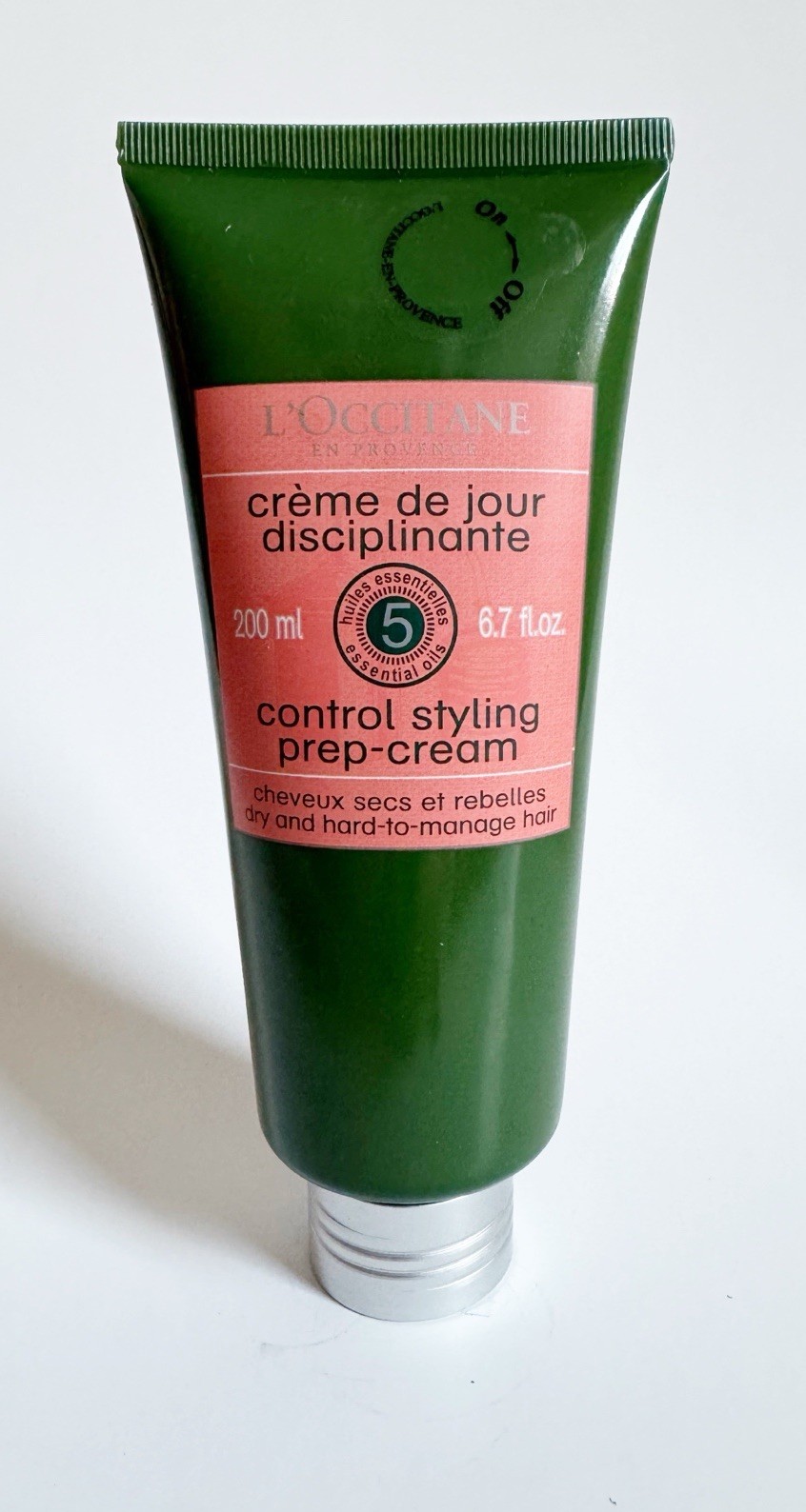 L’occitane Hair Prep Cream Control styling 200 ml/6.7 fl. oz – Discontinued