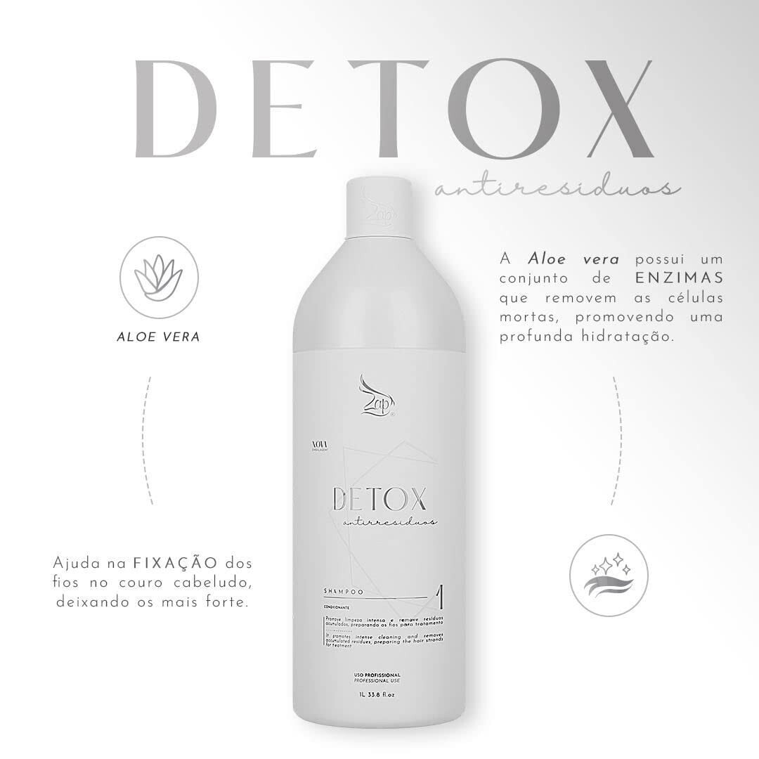 Kit Zap Me Leva Black and Detox 2x1L