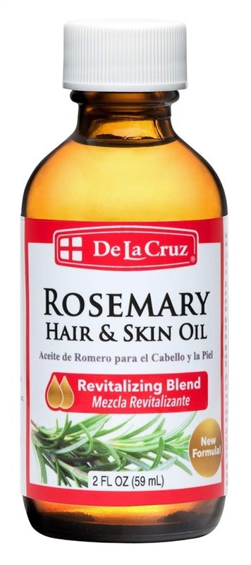 De La Cruz Rosemary Oil 2 Ounce Moisturizer For Skin & Hair
