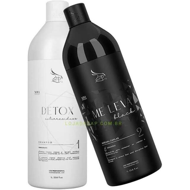 Zap Me Leva Progressive Brush Brazilian Keratin Treatment 2x1L/33.8 fl.oz