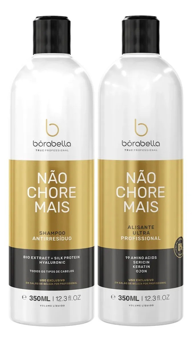 Borabella Not Cry Anymore Progressive hair straightening treatment keratin 350ml