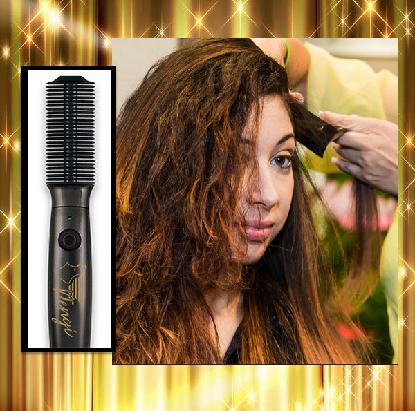 NO BURN Professional Hair Styling and Straightening Iron- Dengi Global