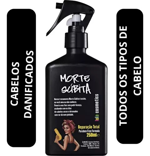 “Sudden Death” Morte Subita Total Repair Spray 250ml Lola Cosmetics