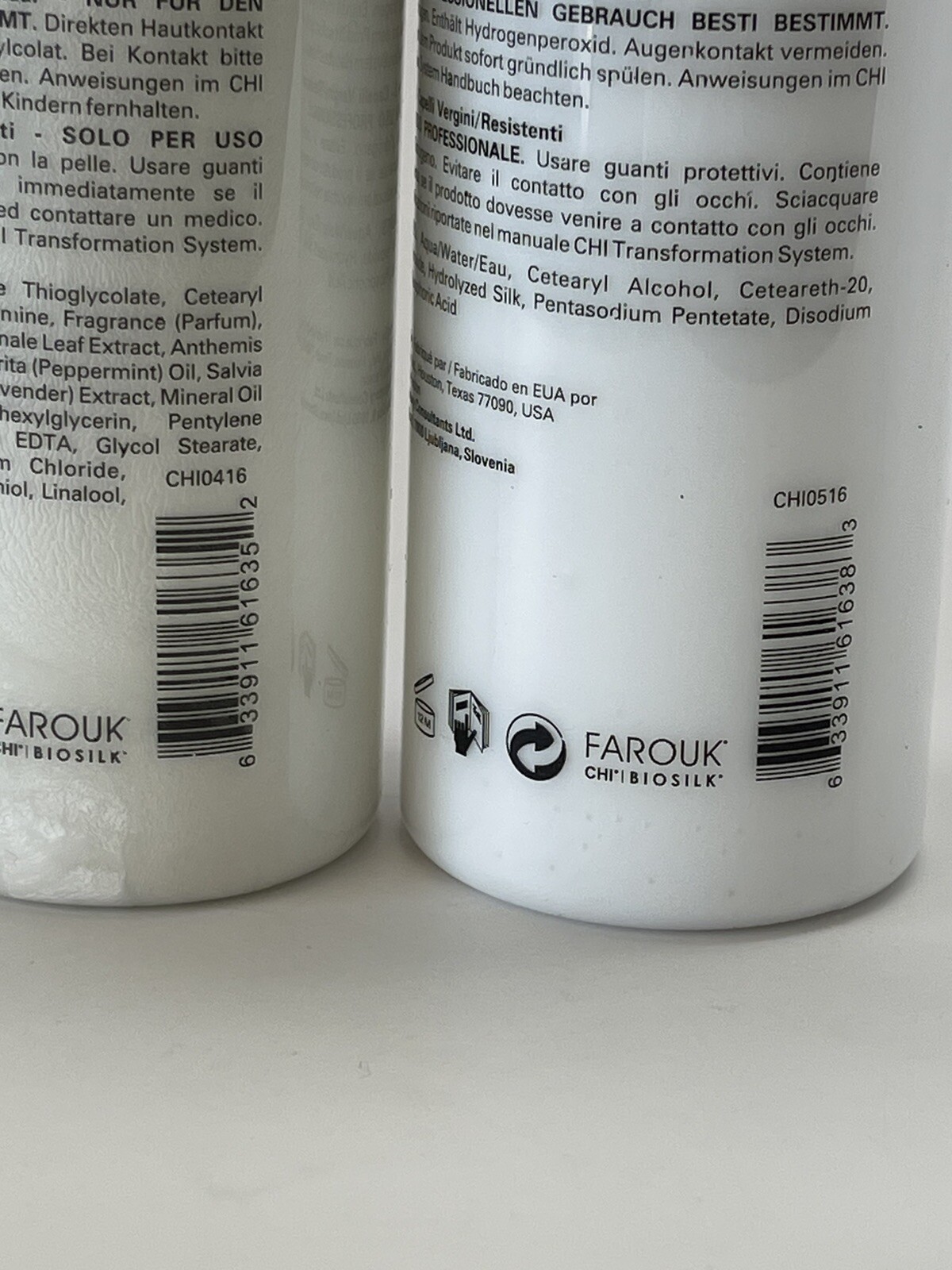 Chi Transformation System Formula A & B Phase 1&2 For virgin resistance 16oz
