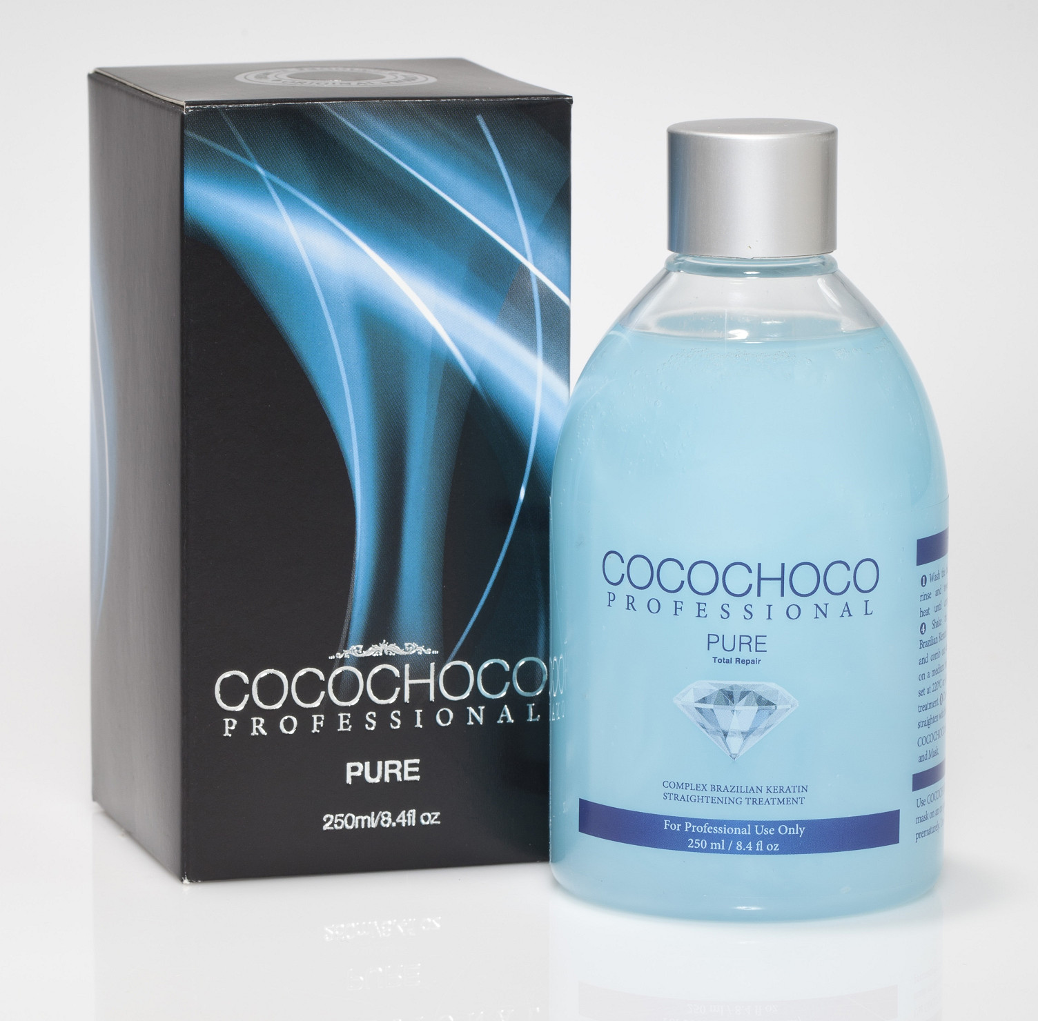 ❤❤ COCOCHOCO Pro ORIGINAL 1000ml + PURE 250ml Brazilian Keratin Salon Treatment