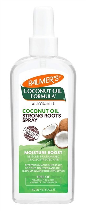 (2 PACK) Palmers Coconut Oil Strong Roots Spray 5.1 Ounce