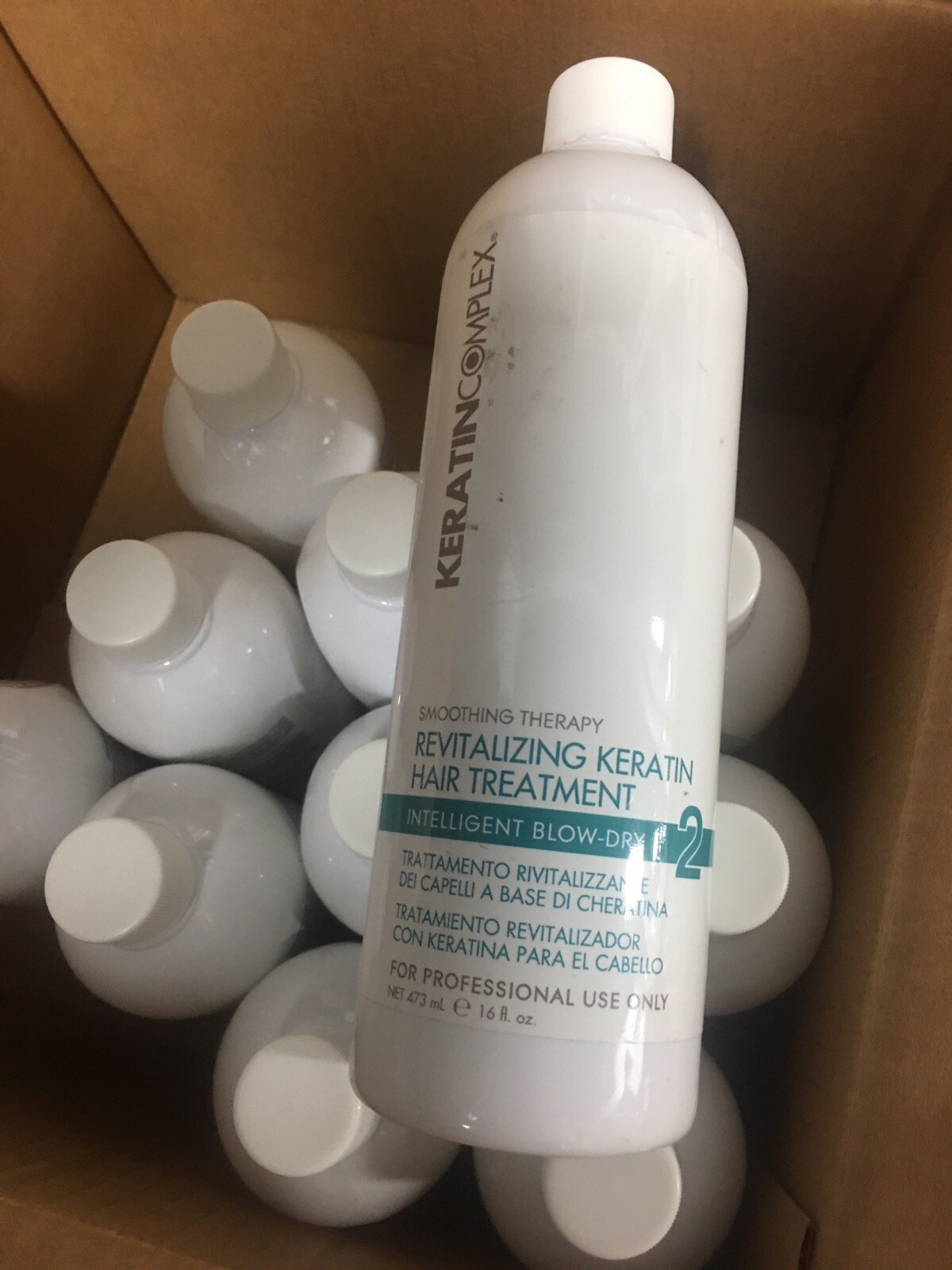 Keratin Complex Intelligent Blow-Dry Revitalizing Smoothing Syst 16 oz (LOT 12)