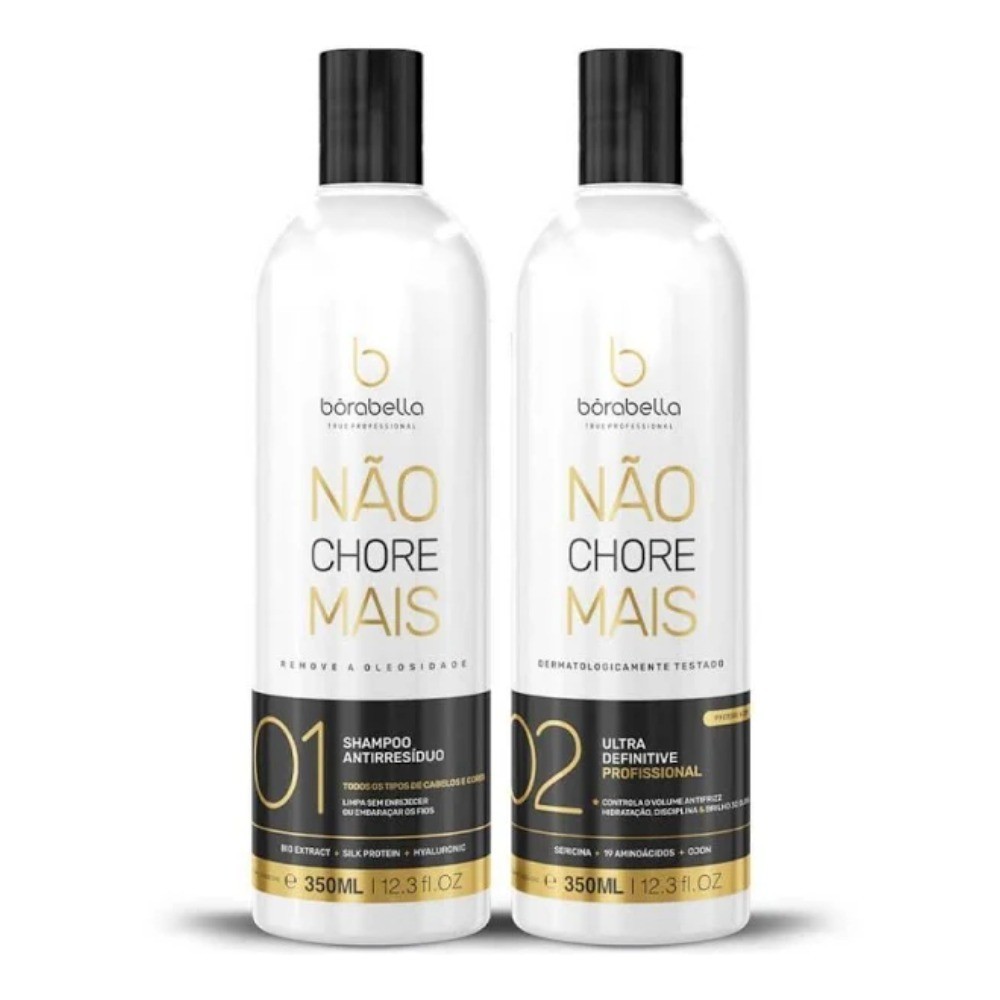 Borabella Not Cry Anymore Progressive hair straightening treatment keratin 350ml