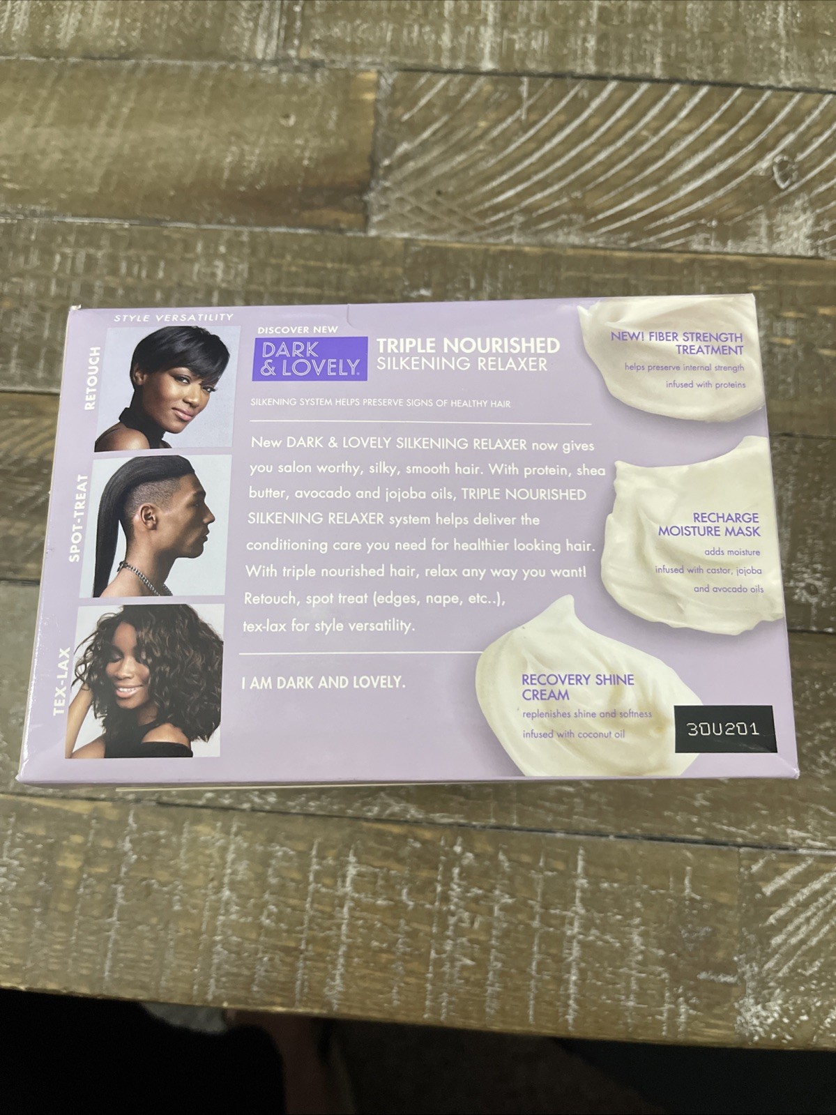 Dark And Lovely Triple Nourished Silkening Relaxer
