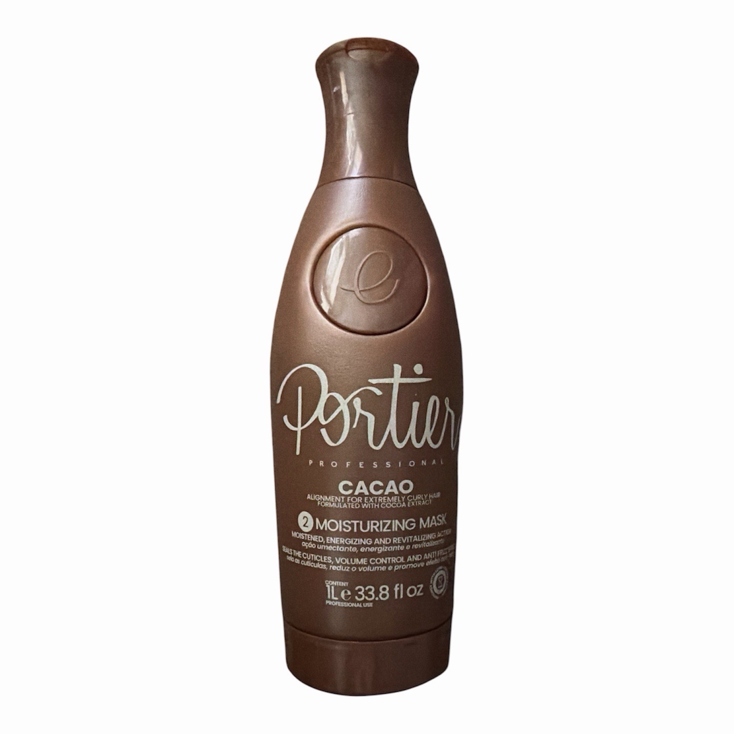 Portier Cacao Moisturizing Mask Jumbo 33.8 Fluid Ounces NEW
