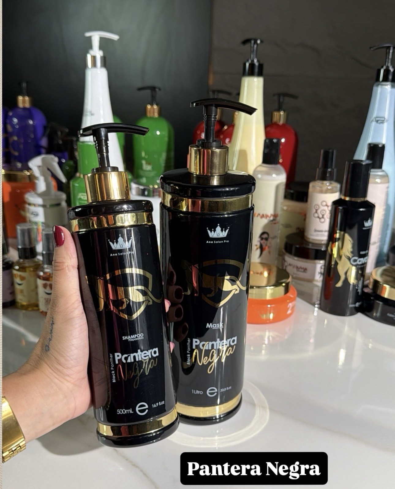 Pantera Negra Black Panther Smooth Hair Keratin Kit 2 Itens – Ana Paula Carvalho