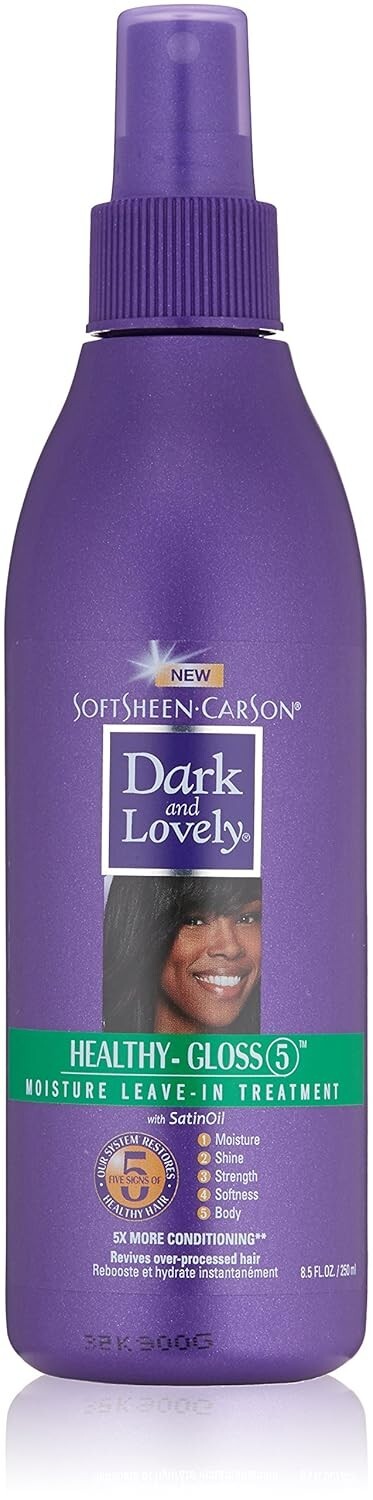 2 – SoftSheen-Carson Dark Lovely Healthy-Gloss Moisture Leave In Treatment 8.5oz