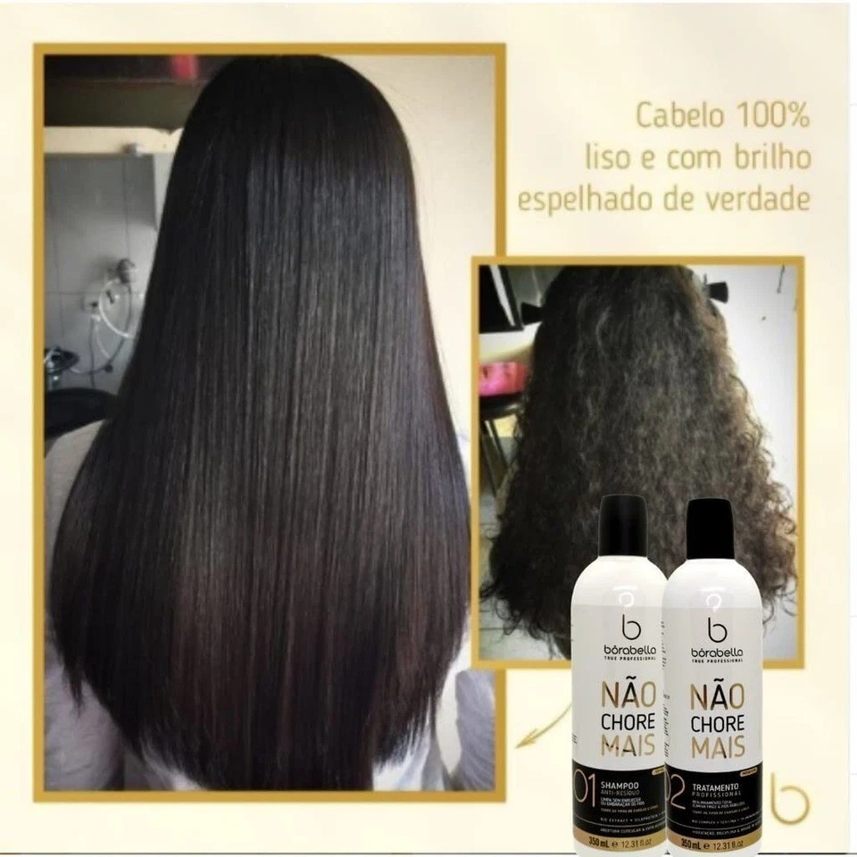 Borabella Not Cry Anymore Progressive hair straightening treatment keratin 350ml