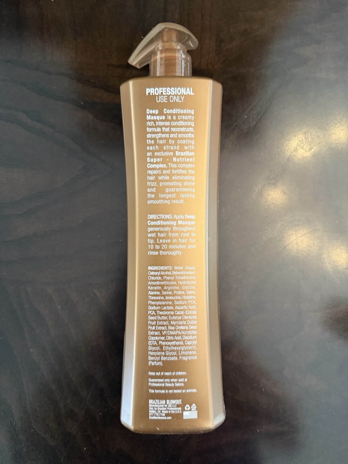 Brazilian Blowout 24oz Acai Deep Conditioning Masque BRAND NEW Not Opened