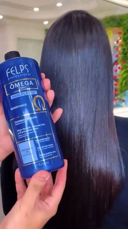 Felps Omega Zero Resistance Nanoplasty Brazilian Keratin Treatment 1L / 34 fl oz