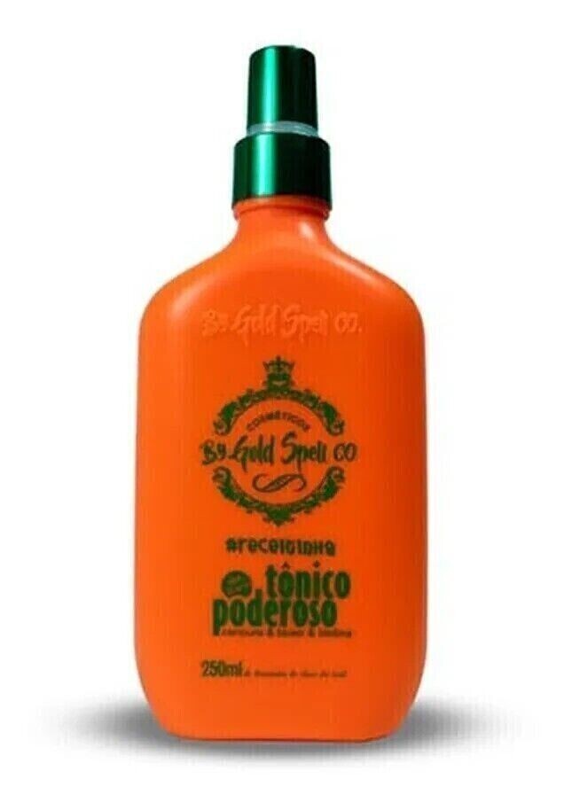 Gold Spell Tonico Poderoso Anti Hair Loss Treatment Powerful Tonic 250 mL