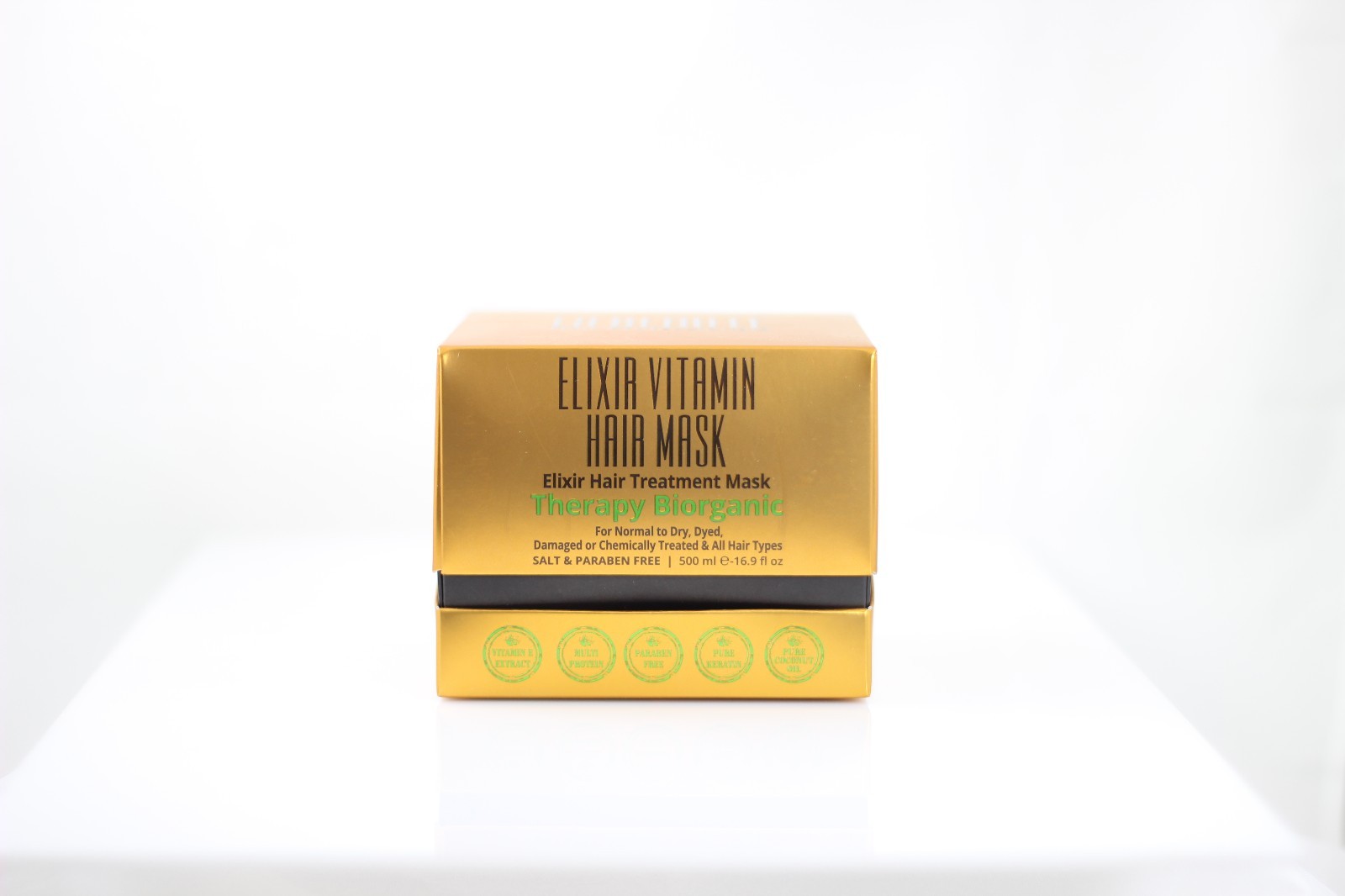 LA BEAUTE Hair Mask Elixir Hair Treatment Mask THERAPY BIORGANIC 500ml FREE SHIP