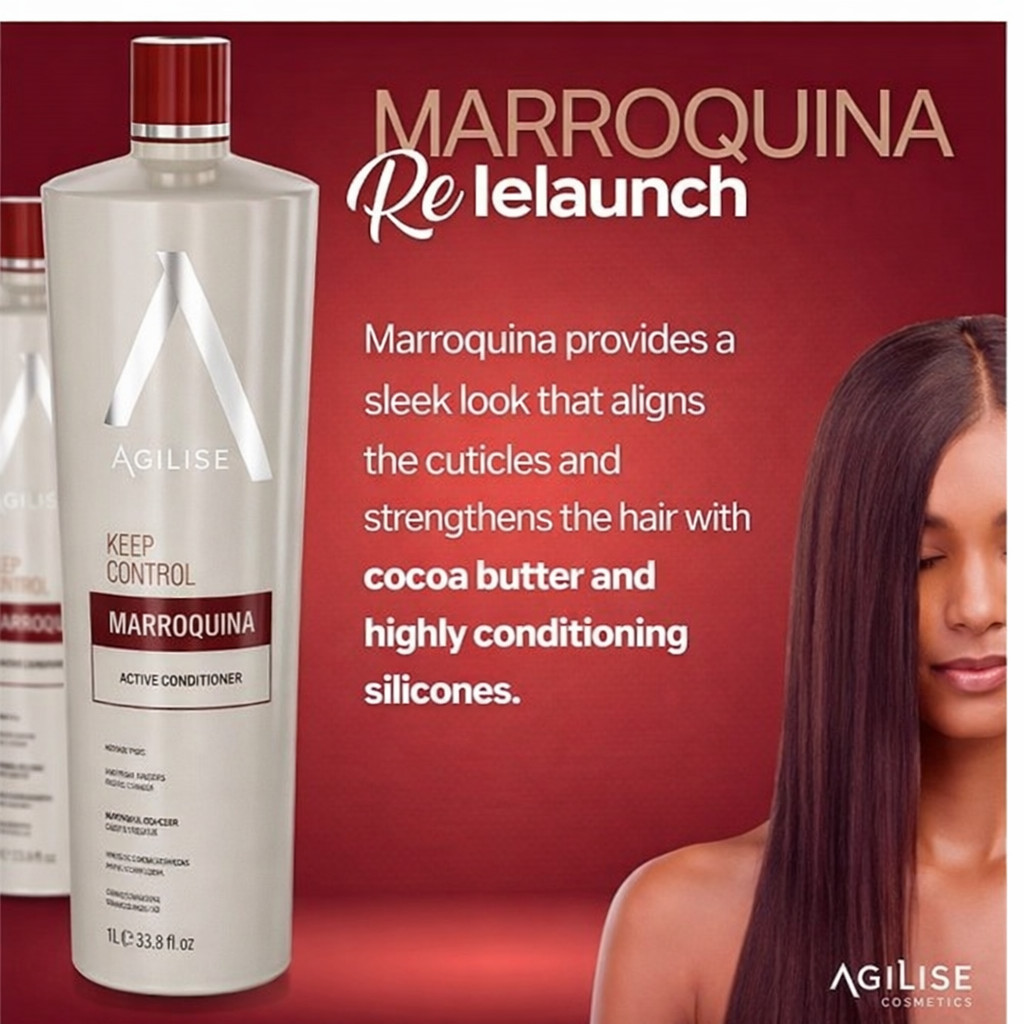 Agilise Keep Control Marrocan Active Conditioner 1L – All Hair Types