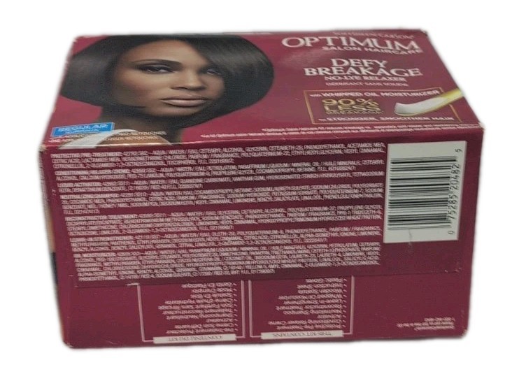 SoftSheen Carson Optimum Defy Breakage No-Lye Relaxer Regular New Hair Kit