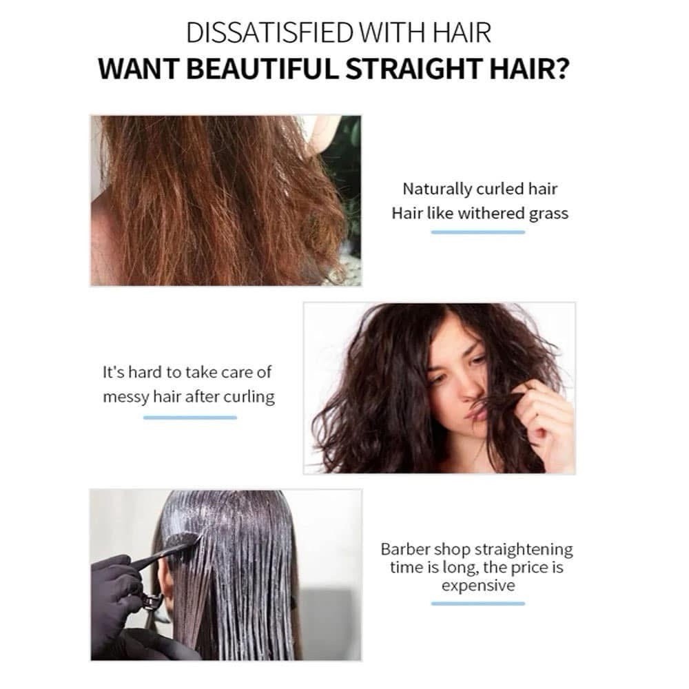 Augeao So Easy Hair Cream Straightening Cream, Easy To Use, Shine & Smooth