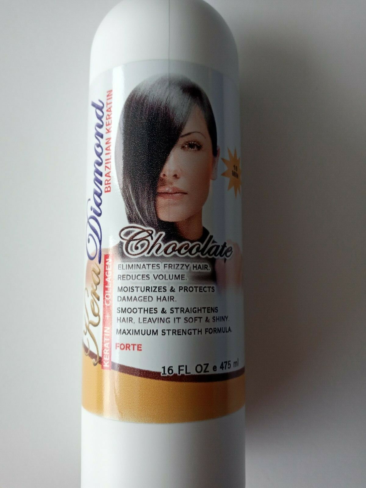 Kera Diamond Brazilian Keratin, Chocolate Treatment 16oz