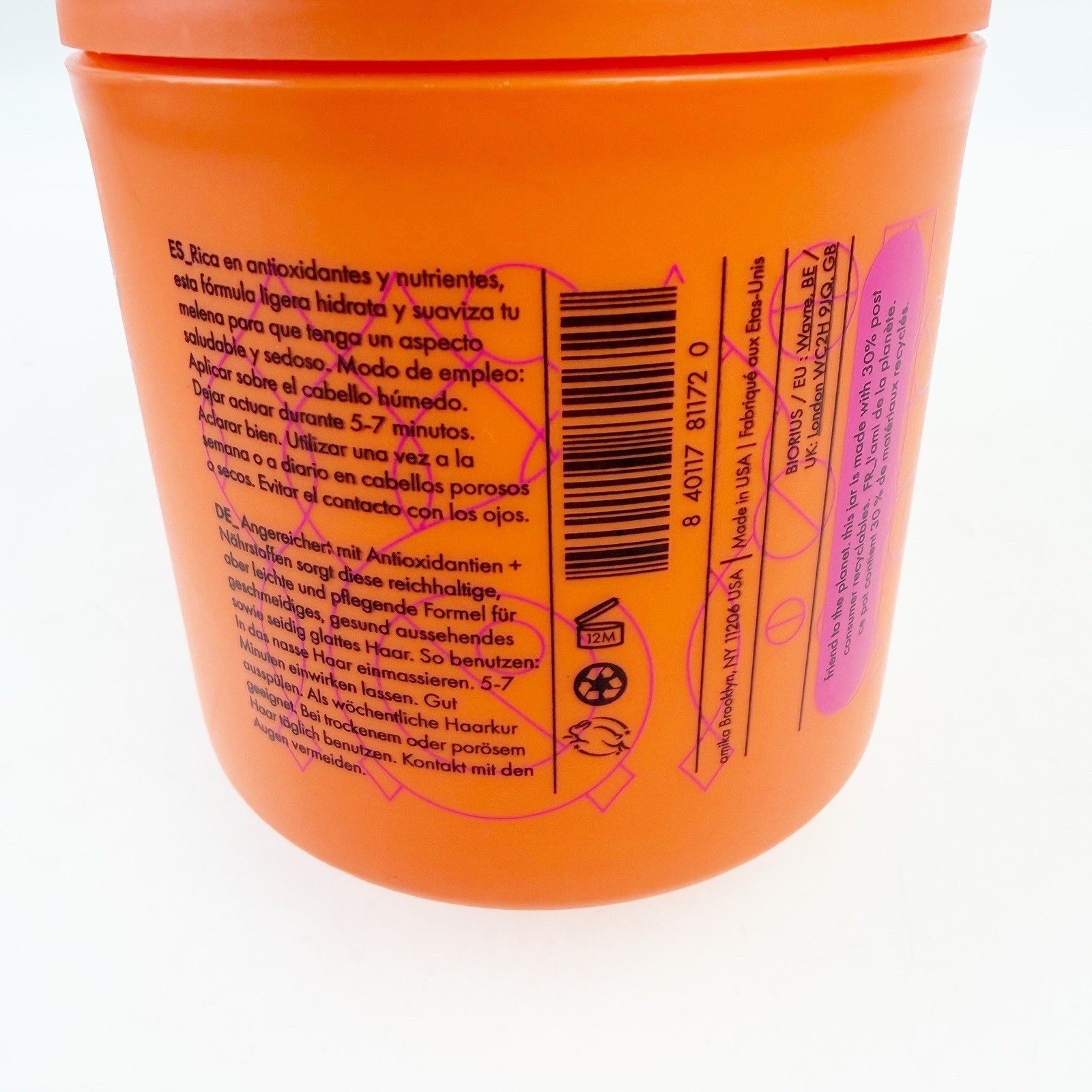 Amika Soulfood Nourishing Mask Hair Care 16 oz New