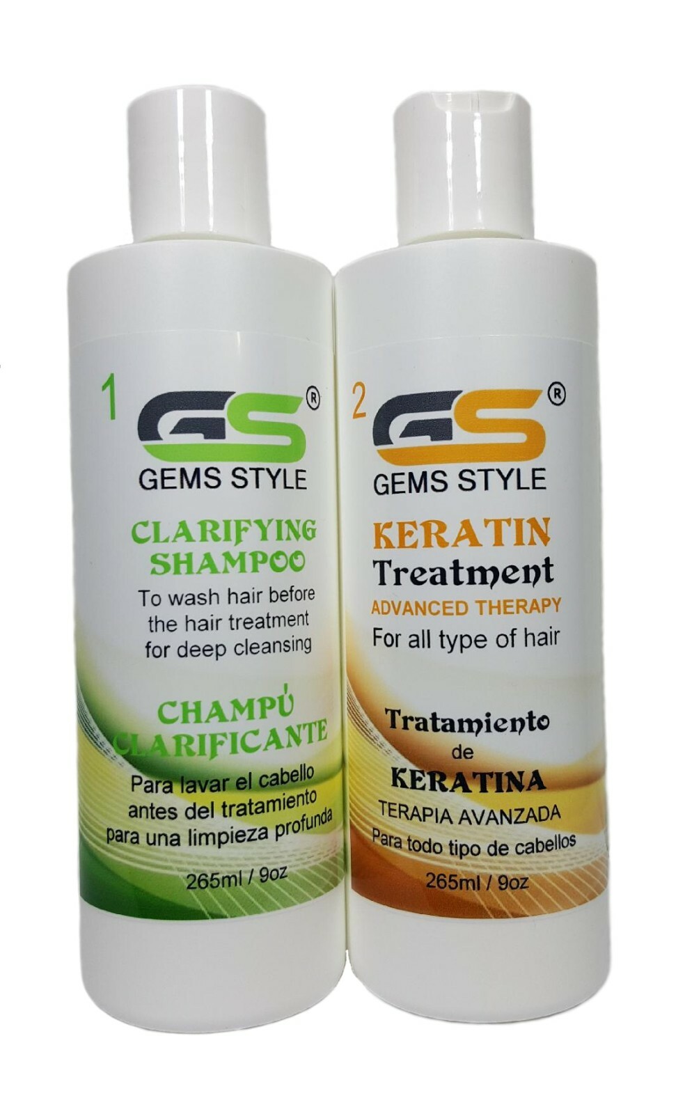 GS Keratin Treatment Organic – Formaldehyde Free For All types of Hair 265ml/9oz